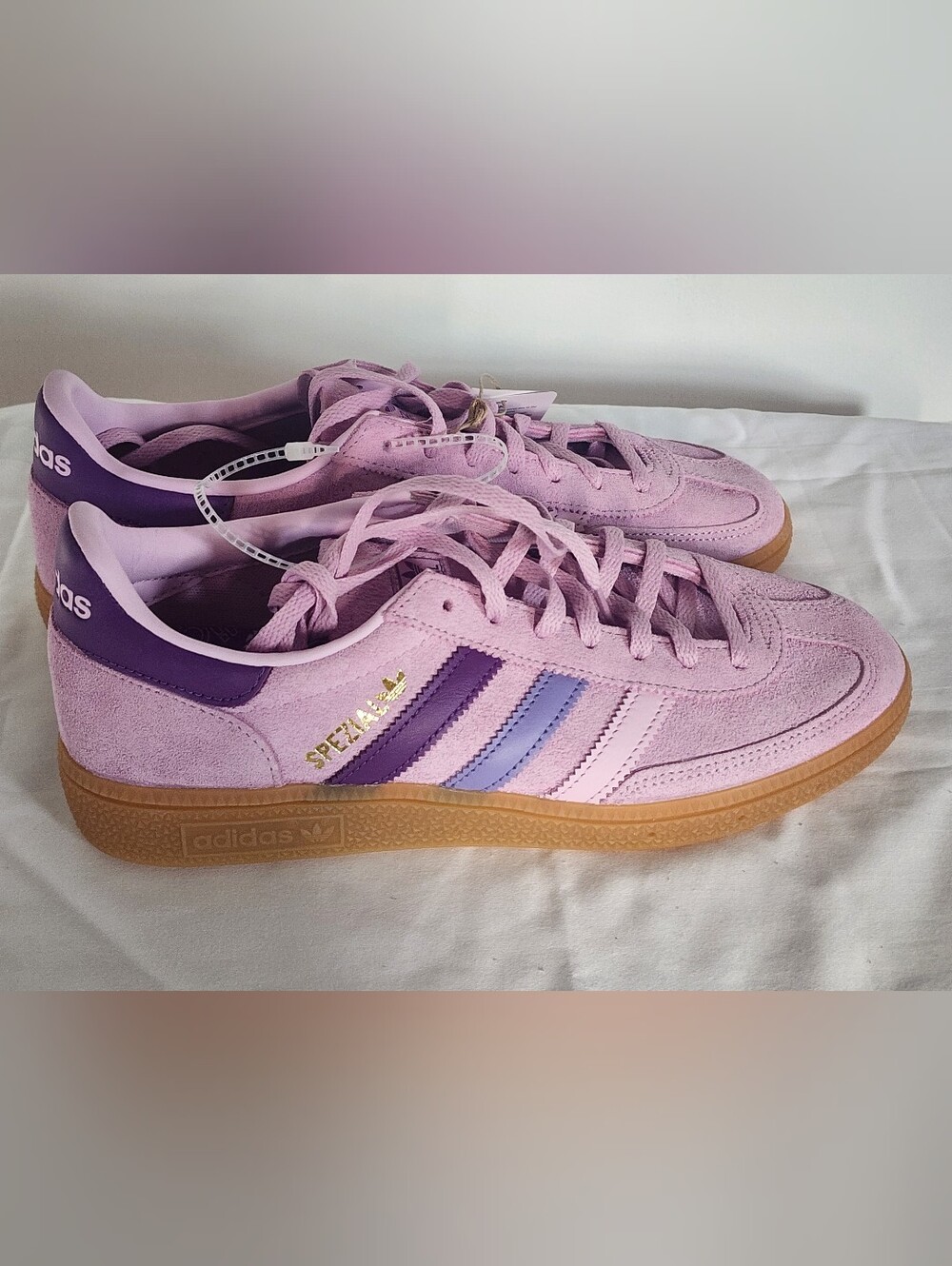 Women's adidas Handball Spezial Lavender Suede Sneakers - NWT - Size 8